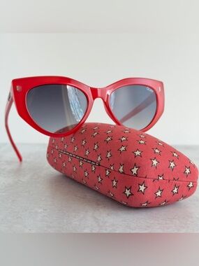 Quay Australia Persuasive 55mm Cat Eye Sunglasses